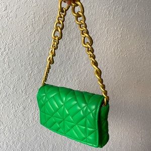 Zara Mini green bag